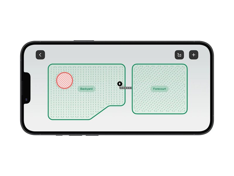 Select mowing modes robot tagliaerba fr4000
